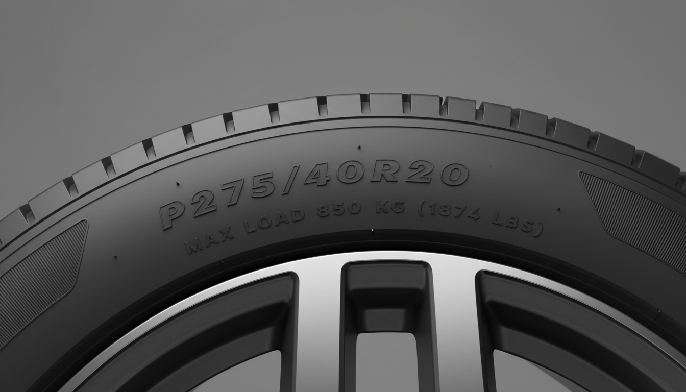 Understanding Chevrolet Tire Sidewall Markings and Their Importance