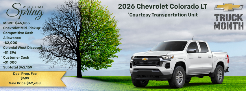 2026 Chevrolet Colorado LT