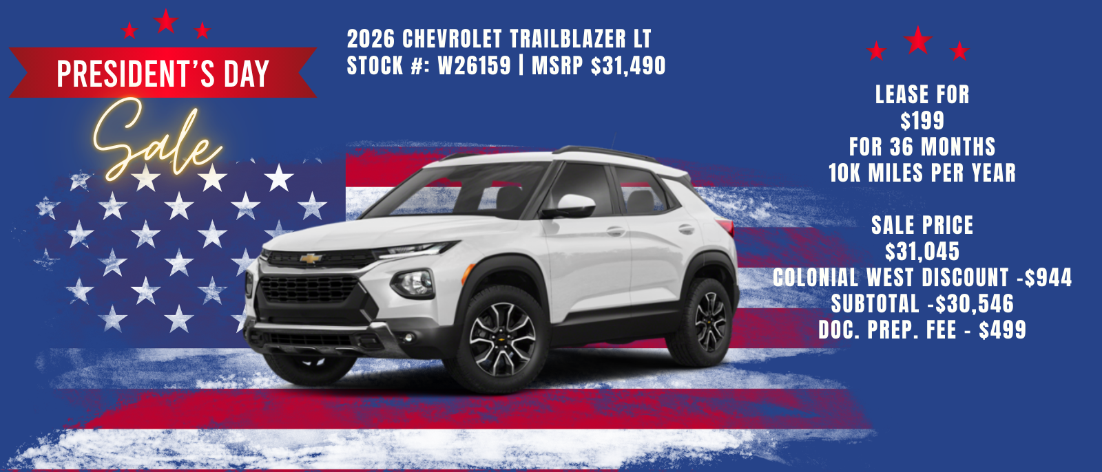 President's Day Sale