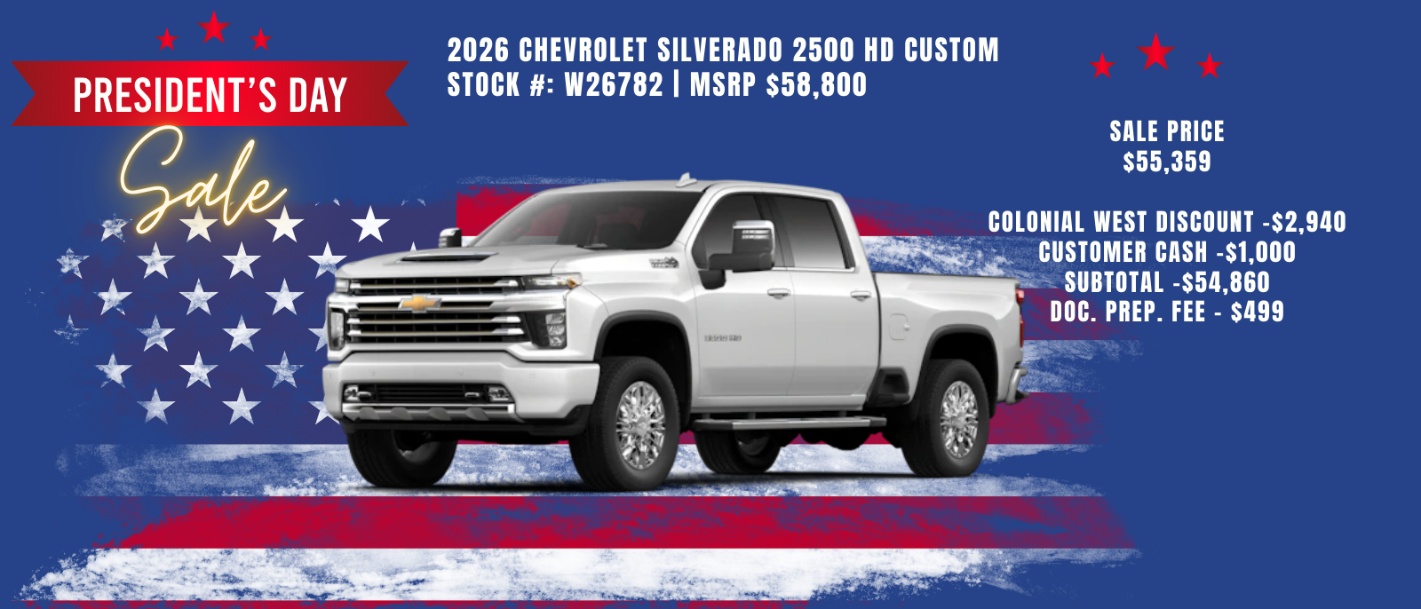 President's Day Sale